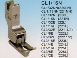 Лапка для отстрочек CL 1/2" E