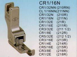 Лапка для отстрочек CR 1/32" E