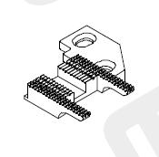 Siruba Z008-248 Двигатель ткани задний D7871 (original)
