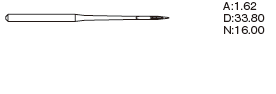 Игла Organ Needles DBxK5 NY № 85/13