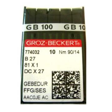 Игла Groz-beckert DCx27 GEBEDUR (Bx27) № 110/18