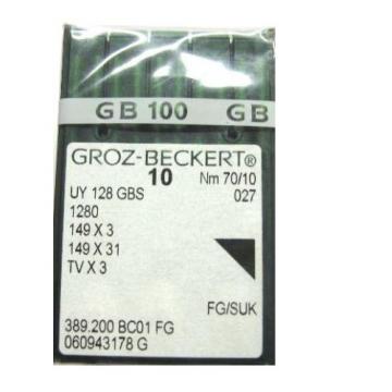 Игла Groz-beckert UYx128GBS FG/SUK №  70/10