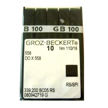 Игла Groz-Beckert 558 (DOX558) № 110/18