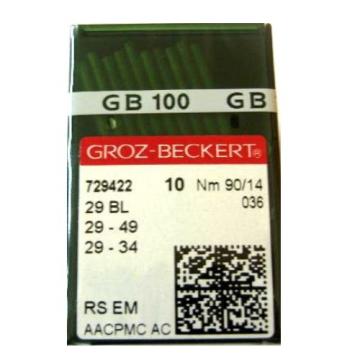 Игла Groz-beckert 29 BL (LWx6T) №  90/14