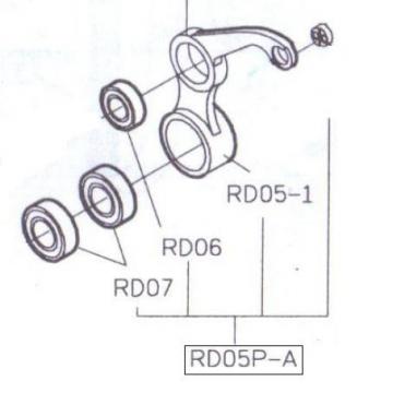 Нитенаправитель RD05P-A (в сборе) (original)